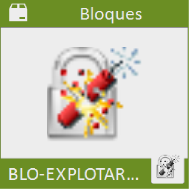 Explota inserciones de bloque que en AutoCAD no se pueden explotar.