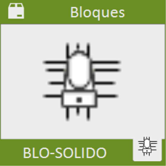 Solidifica una inserción de bloque de forma que no se vean las entidades que están por detrás de dicho bloque.
