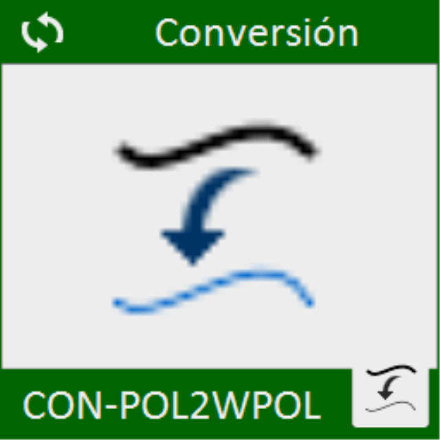 Convierte polilíneas pesadas en polilíneas ligeras y optimizadas. 