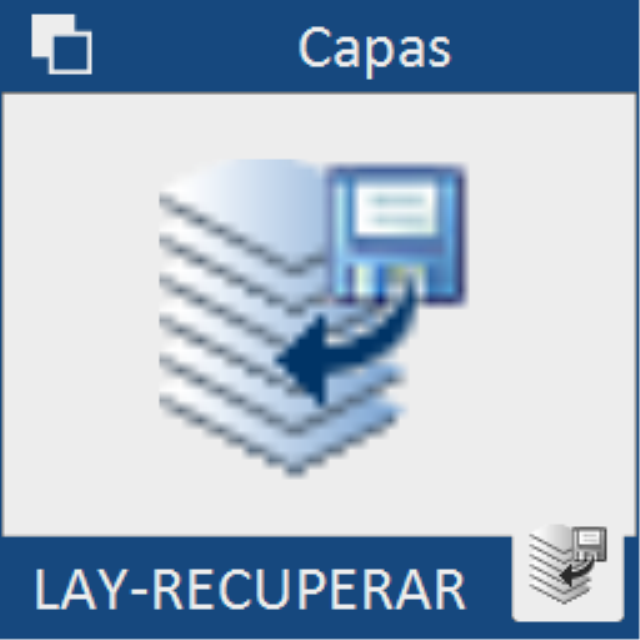 Permite recuperar el estado de las capas previamente guardado.