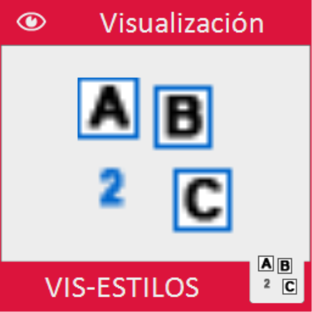 Resalta todos los textos que usen un determinado estilo de texto.