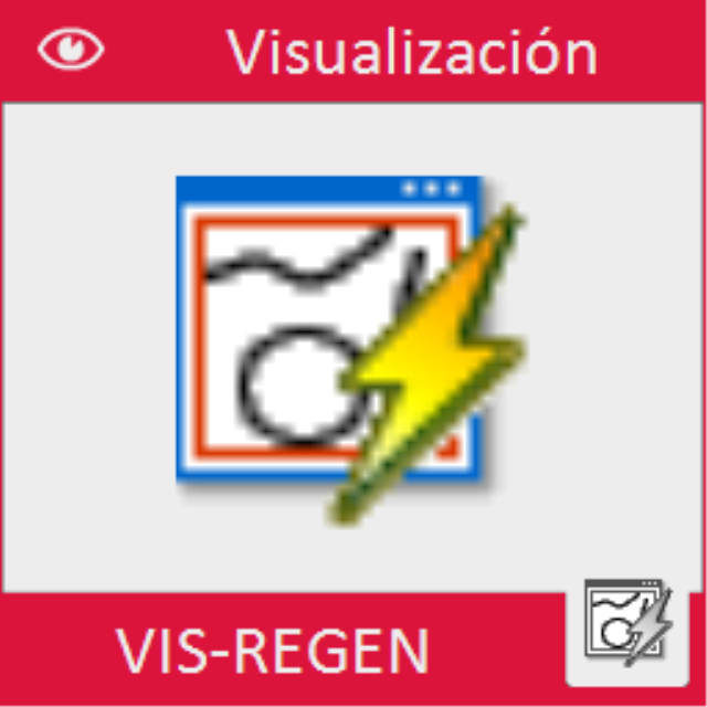 Hace una regeneración rápida del dibujo, usando solo aquellas entidades visibles en pantalla.