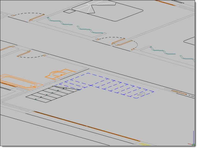 Levanta a 3D las escaleras del dibujo.