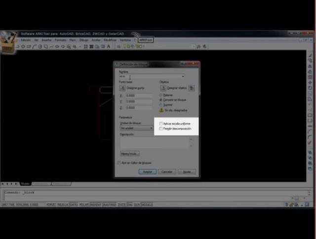 Explota inserciones de bloque que en AutoCAD no se pueden explotar.