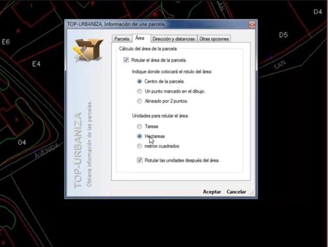 Extrae información de coordenadas, distancias, área, etc, de una parcela. Generá una tabla en el dibujo o exporta la información a un archivo de texto.
