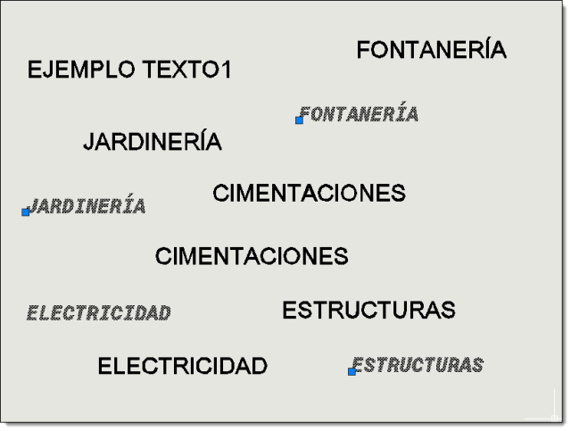 Resalta todos los textos que usen un determinado estilo de texto.