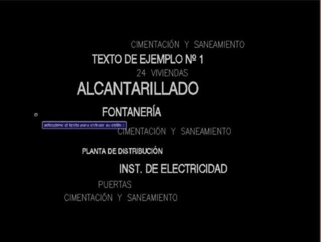 Resalta todos los textos que usen un determinado estilo de texto.