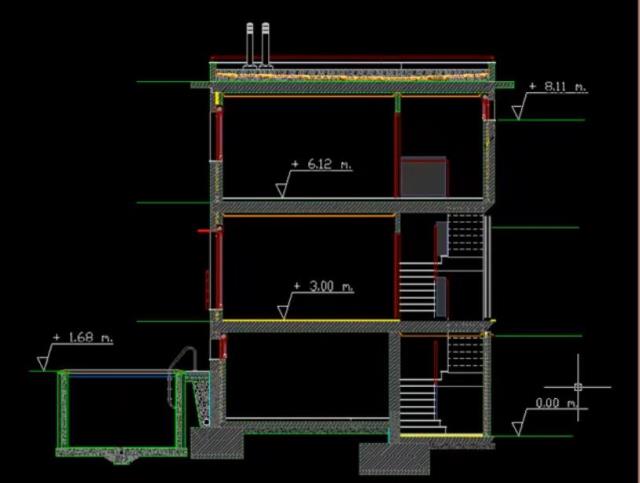 Crea en un alzado o sección cotas de nivel dinámicas que se modifican automáticamente al modificar la posición de cualquiera de ellas. Permite configurar el aspecto de las cotas que se ván a colocar.
