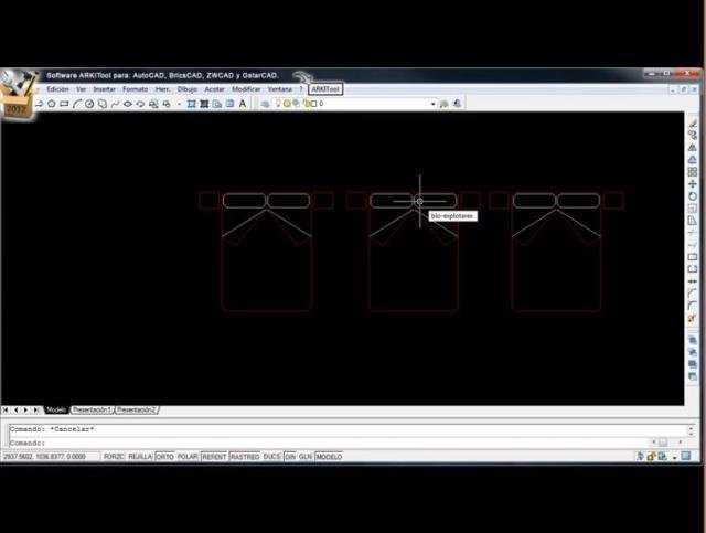 Explota inserciones de bloque que en AutoCAD no se pueden explotar.